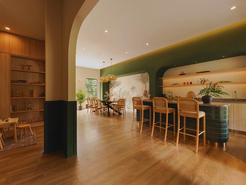 Community café interior
